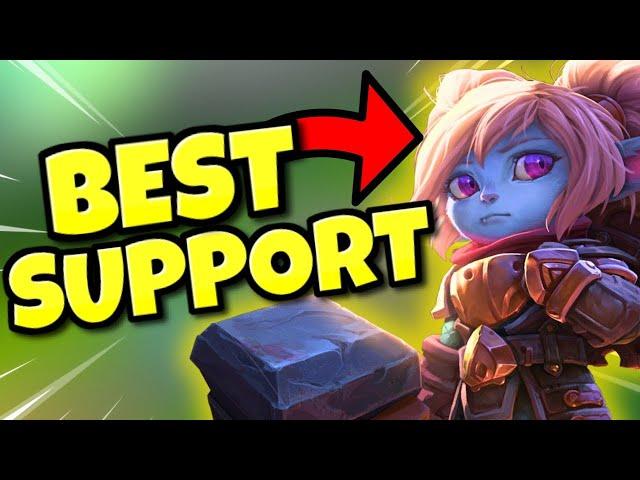 Poppy is the BEST Support in the entire game, and it's not even close