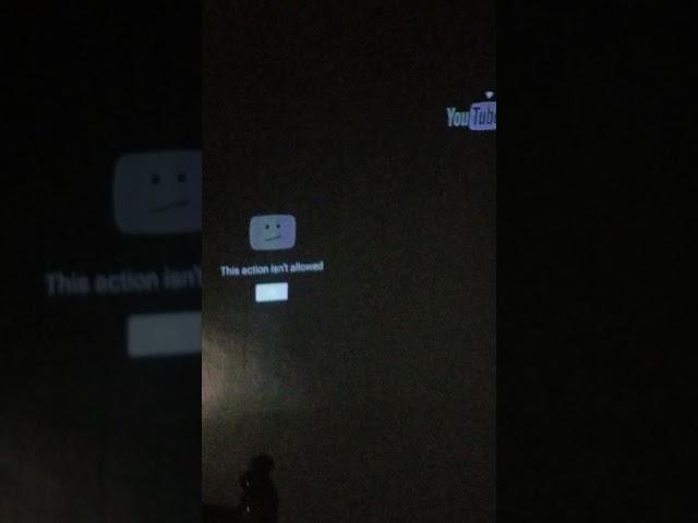 H96 max projector YouTube issue