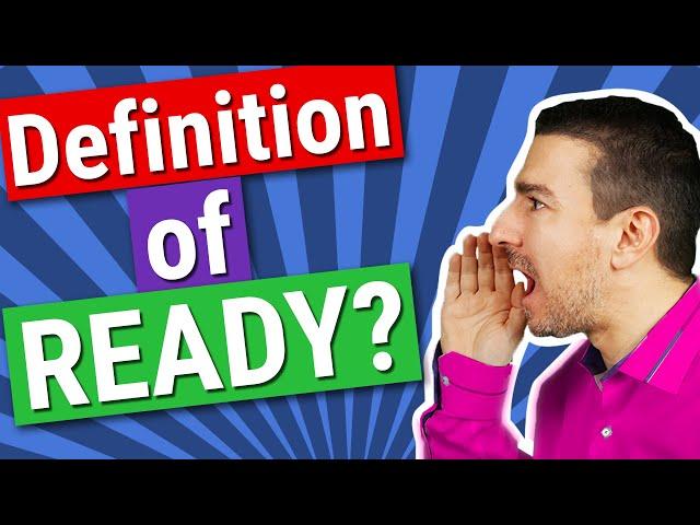 Die Definition of Ready - Können wir anfangen?