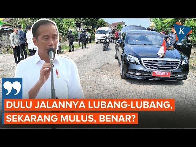 Lagi, Jokowi Singgung Jalan Lampung yang Hancur