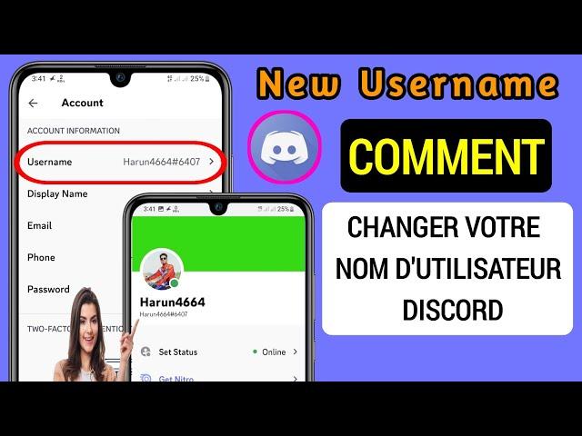 Comment changer votre USERNAME sur Discord (mise à jour 2023) || Discord Nouveaux Noms D'utilisateur