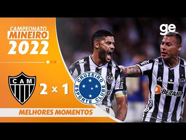 ATLÉTICO-MG 2 X 1 CRUZEIRO | MELHORES MOMENTOS | 9ª RODADA MINEIRO 2022 | ge.globo