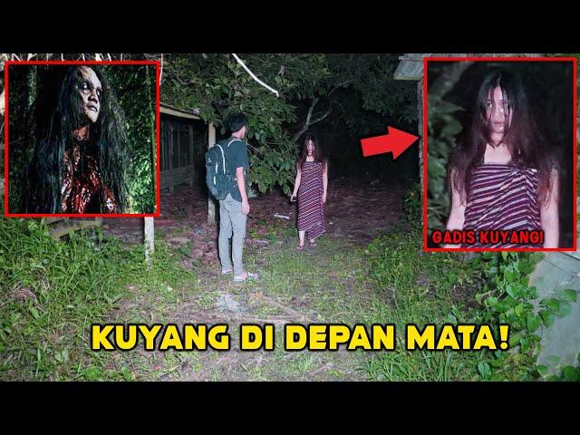 AKHIRNYA GADIS KUYANG MENAMPAKAN DIRINYA! PENELUSURAN KAMPUNG KUYANG KALIMANTAN! Part 18