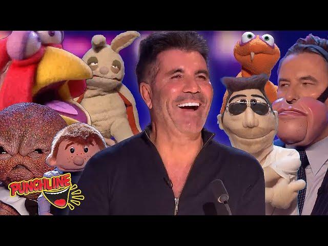 FUNNIEST Got Talent Puppets That Simon Cowell Loved!