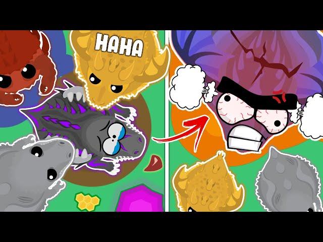 TAKING REVENGE on TOXIC TEAMERS & SERVER TAKEOVER in MOPE.IO