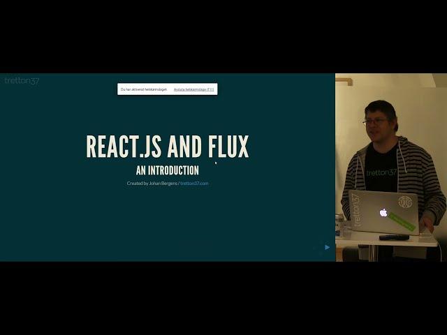 Johan Bergens – React JS and Flux: An Introduction