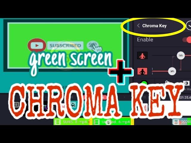 How to use choma key in kinemaster [ green screen videos ] ] kinemaster chroma key ]