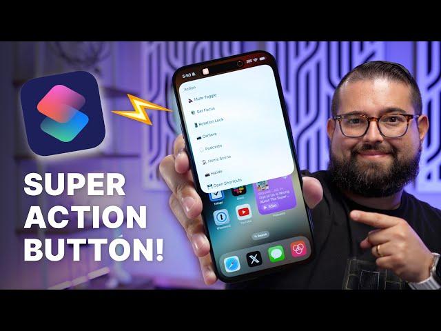 Action Button Menu + Focus Modes for iPhone 15 Pro!