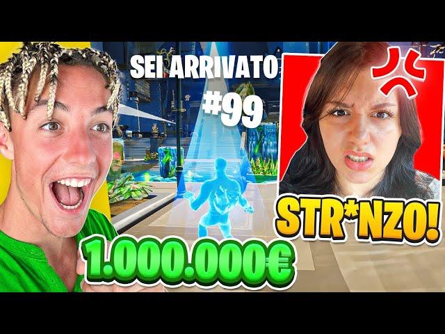 La Mia RAGAZZA GIOCA al Mio POSTO il TORNEO da €1.000.000 di Fortnite! Scherzo Assurdo