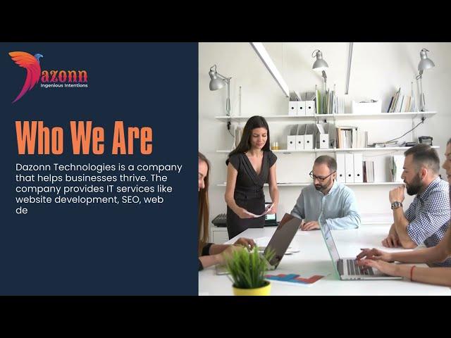 Best Web Design & Digital Marketing Agency! | Dazonn Technologies