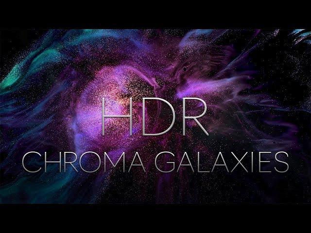 CHROMA GALAXIES HDR // EXPERIMENTAL MACRO SHORT FILM // SHOT IN 8K