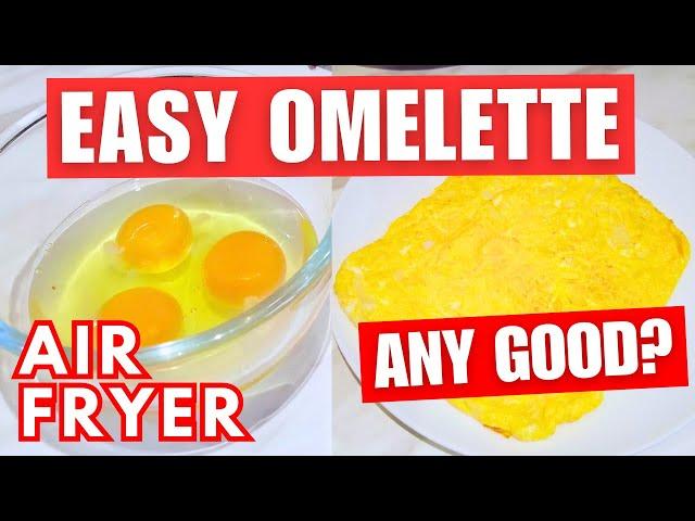 How To Cook An Omelette In The Air Fryer? Easy Air Fryer Recipe #cooking #airfryer #money