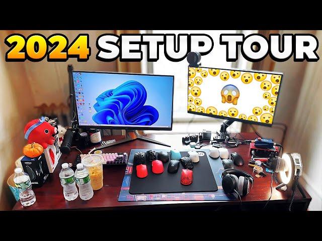 SHOCKING 2024 Gaming Mouse Reviewer Setup/Office Tour