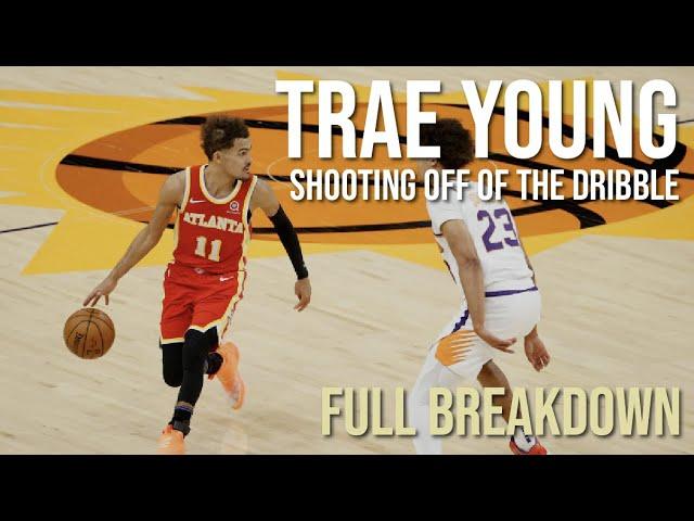 Trae Young Off-the-Dribble Shooting Full Breakdown!  #AttentionToDetail