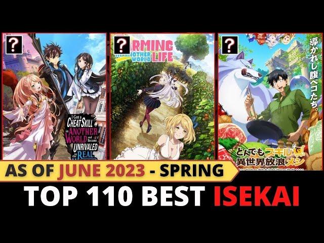 Ranked | 110 Best ISEKAI Anime of All Time | as of June 2023