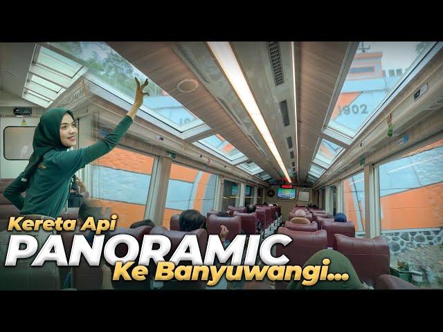 Rp 600.000 NAIK KERETA PANORAMIC KE BANYUWANGI  KA Mutiara Timur Special Nataru