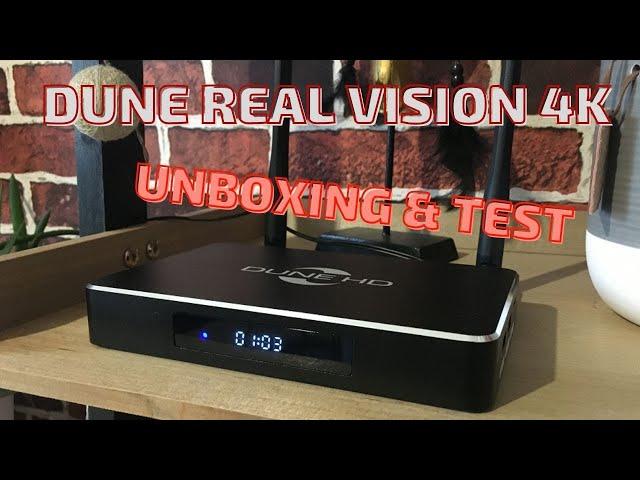 DUNE Real Vision 4K - UNBOXING & TEST