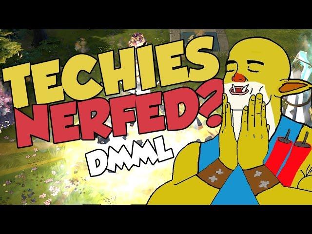 Techies Nerfed? - DotA2 TechieTage