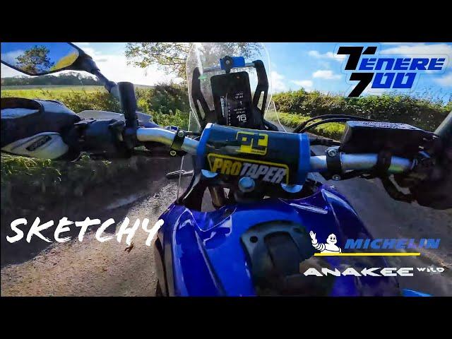 2023 Yamaha Tenere 700 | Michelin Anakee Wild Tyres | Where's the grip...