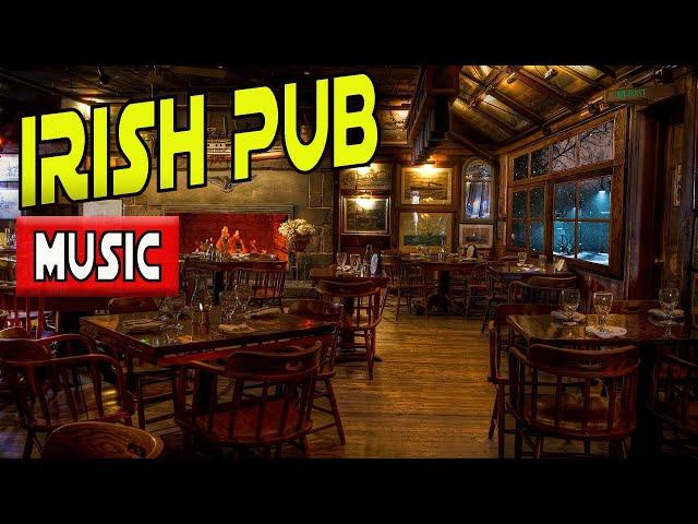 Irish Pub Ambience with Authentic Irish Music -- Irish Pub Background Music with People Conversation