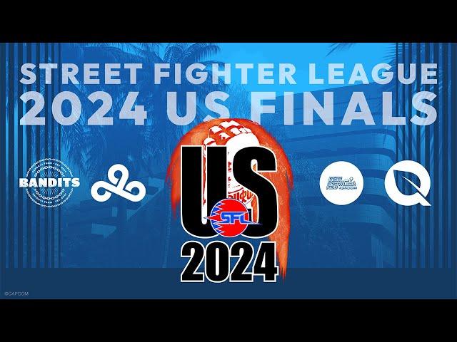 Street Fighter League Pro-US Finals - FlyQuest vs. Cloud9 vs. Fighting Spirit vs. Bandits