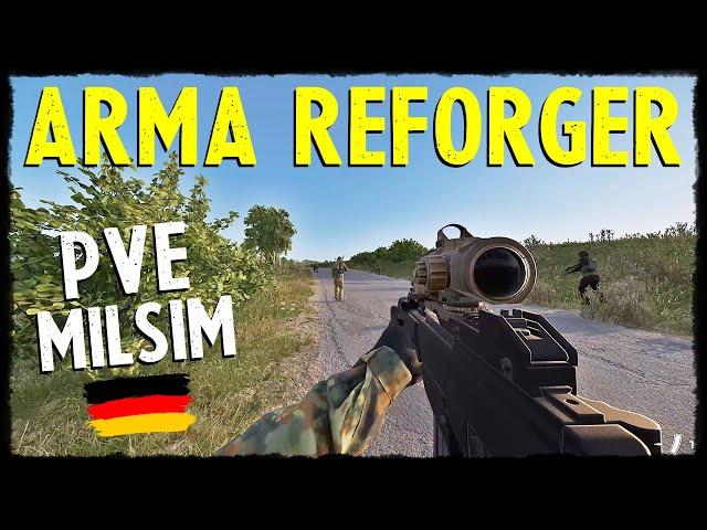 Taktische PVE Gefechte! - ARMA REFORGER MilSim Gameplay - Bundeswehr Mod