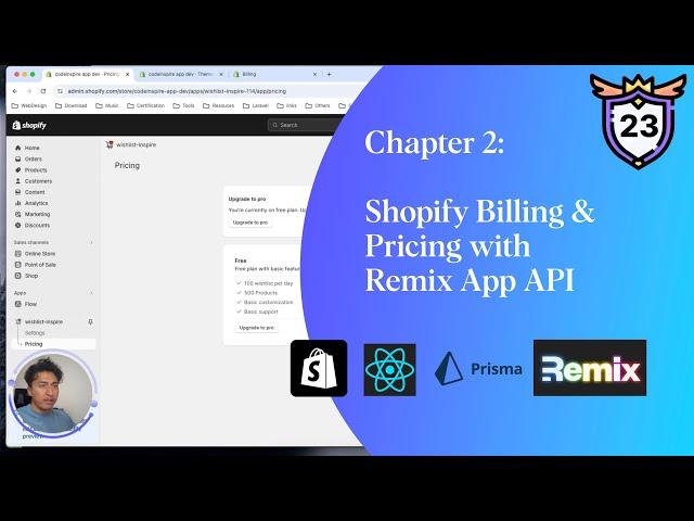 23 - Shopify Billing & Pricing with Remix App API