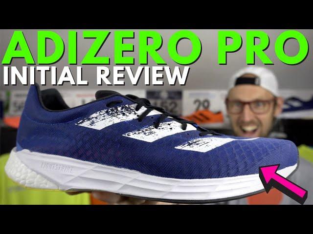Adidas Adizero Pro Review | Best distance running shoe? | Carbon plate shoe | eddbud Initial review