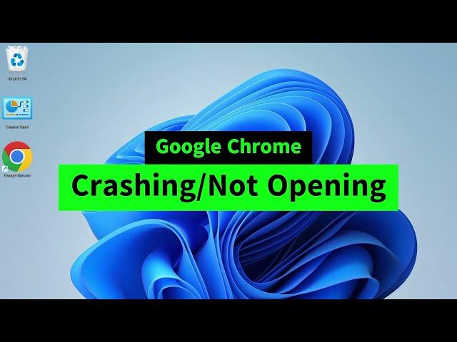 Fix Google Chrome has stopped working, not opening, crashing issues in Windows 10 and Windows 11