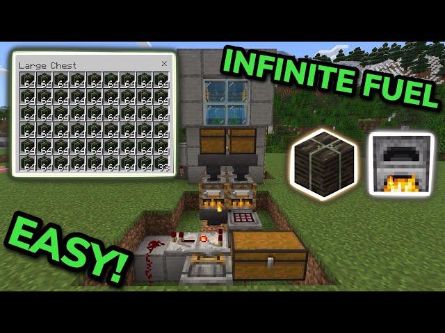 NEW SIMPLE 1.21 FUEL FARM TUTORIAL in Minecraft Bedrock (MCPE/Xbox/PS/Switch/PC)