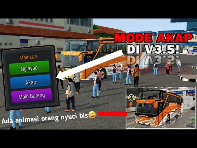 Mode AKAP di bussid V3.5?beneran no hoax!!||MOD BUSSID OBB