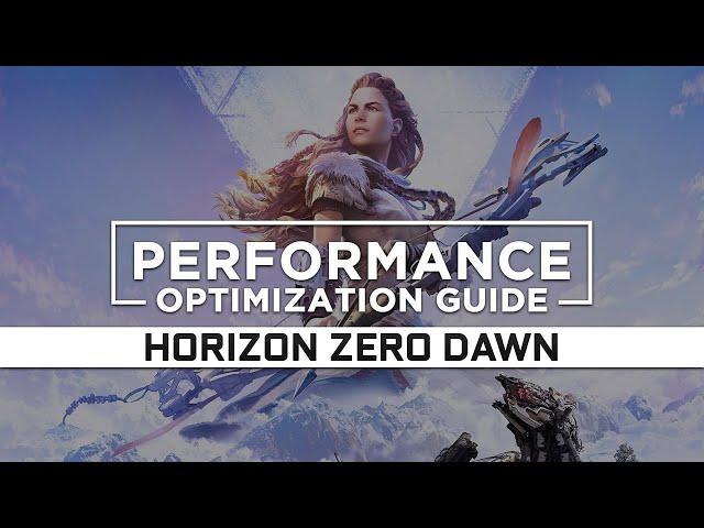 Horizon Zero Dawn - How to Reduce/Fix Lag and Boost & Improve Performance