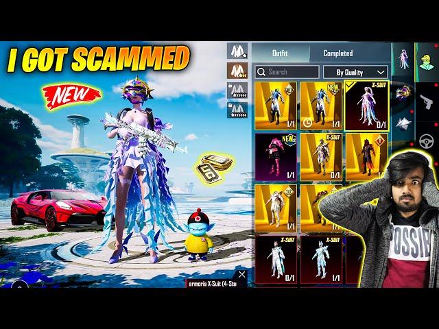  OMG !! 10 UC LUCK & I GOT SCAMMED BY NEW MARMORIS X-SUIT | ANIME X-SUIT CRATE OPENING BGMI Part 2