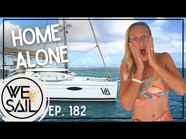 All Alone on the Sailboat; Warren Leaves VA | Episode 182