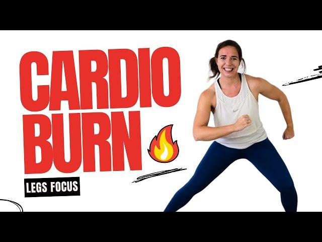 30 Minute Intense Cardio Workout to Burn Fat - Leg Focused Cardio Exercises