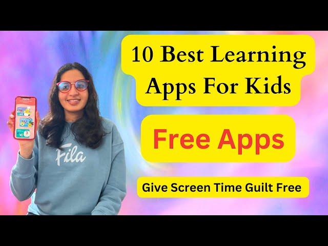 Best Educational Apps For Kids | Free Learning Apps | Award Winning Apps | Android-IOS | Useful Apps