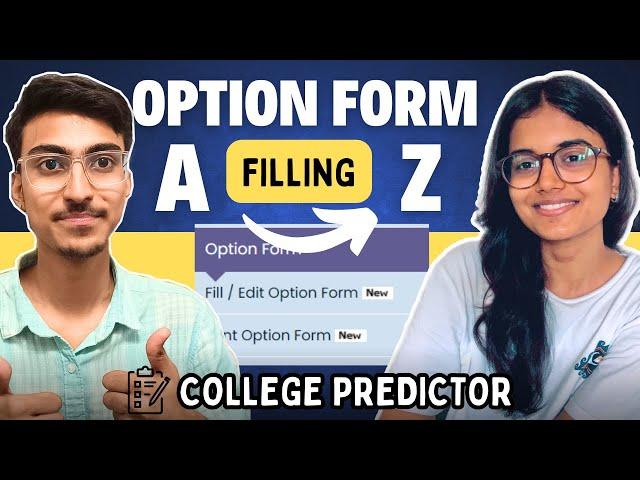 MHT-CET 2024 | A to Z of Option Form Filling  CAP Spot Round Admission Process | MHT CET 2024