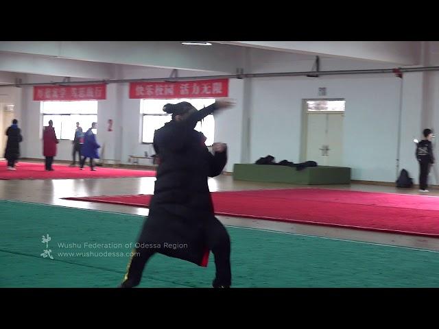 Taijiquan performer Zhu Ruiting future world champion