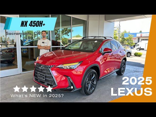 What's new in 2025 LEXUS NX 450H+ ?