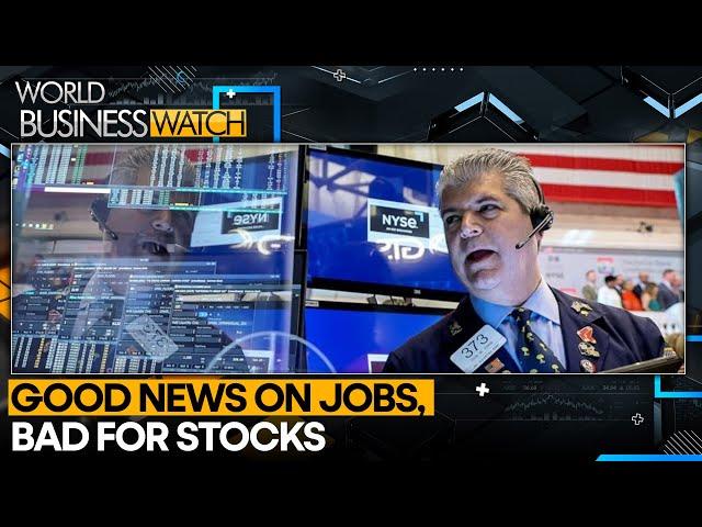 Wall Street Stocks Take A Hit After Jobs Data | World Business Watch | WION