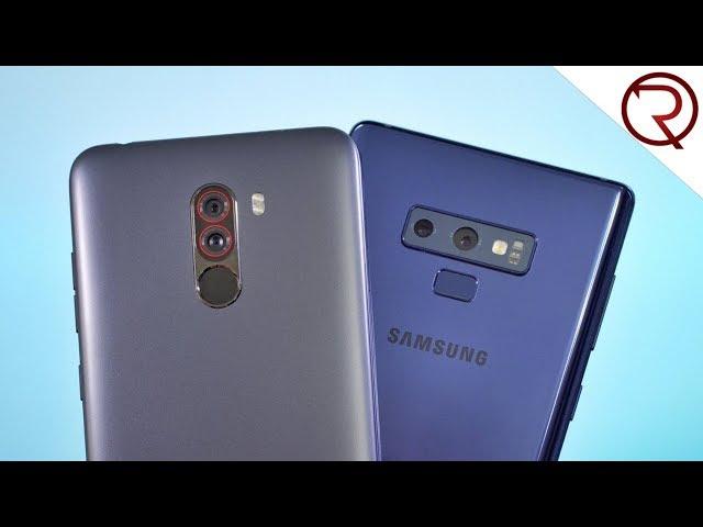 Pocophone F1 VS Samsung Galaxy Note 9 Camera Comparison!