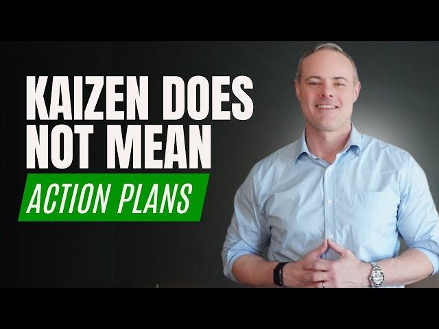 Leading a Kaizen with ZERO Experience (A MUST WATCH)