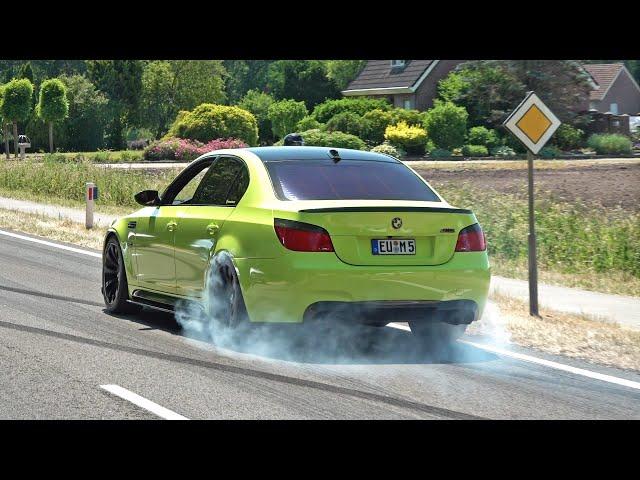 Modified BMW M Cars Accelerating! M5 V10 Eisenmann, M4 CSL, 919HP Single Turbo M4, E30 M50 Turbo, XM