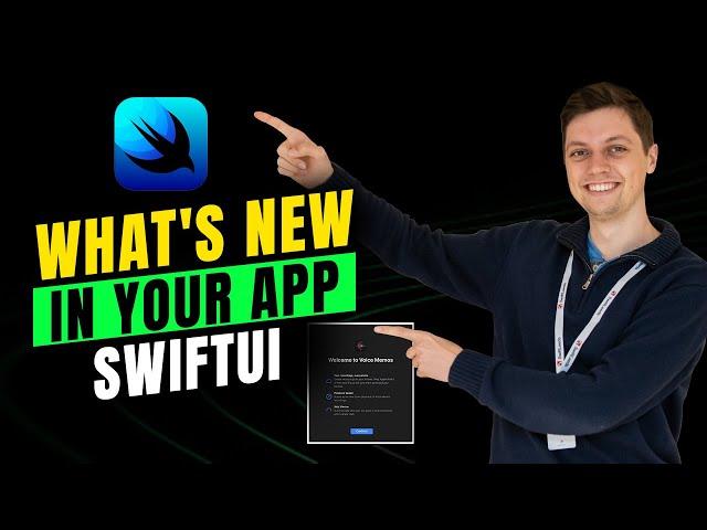 Tell Your Users What's New In Your App | SwiftUI