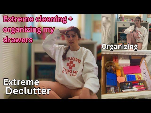 DEEP CLEANING & DECLUTTERING MY ROOM AND BATHROOMS *watch this for motivation*