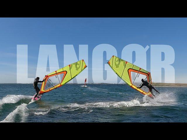 LIGHT WIND FREESTYLE SESSION in FLAT WATER PARADISE I Langør