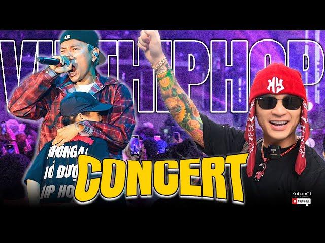 Lần Đầu Tham Dự VIETHIPHOP Concert 2024