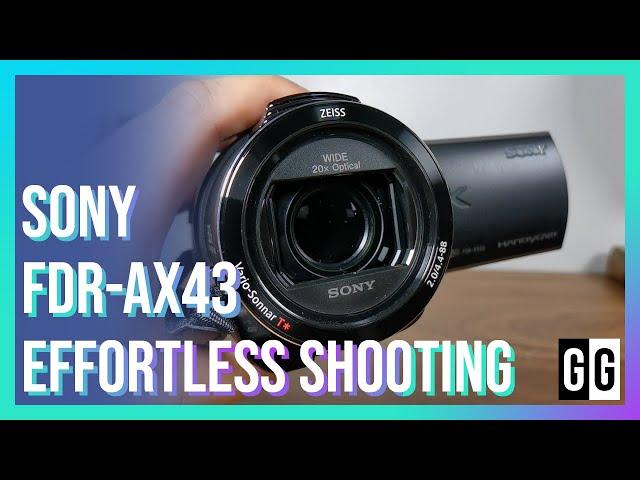 Sony FDR-AX43 Handycam with Exmor R CMOS sensor Unboxing, First Impressions, Camera Samples