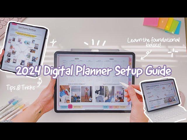 2024 Digital Planner Setup Guide | Tips & Tricks for Effortless Planning All Year Long!