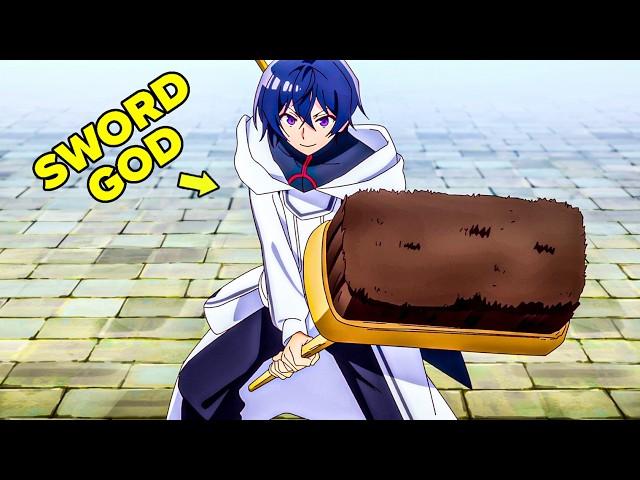 Magic fruit turns him into the GOD of SWORDS that can use anything as his weapon | Anime Recap